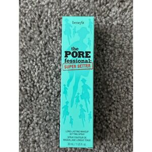 Benefit Cosmetics The POREfessional Super Setter Makeup Setting Spray Mini 1oz